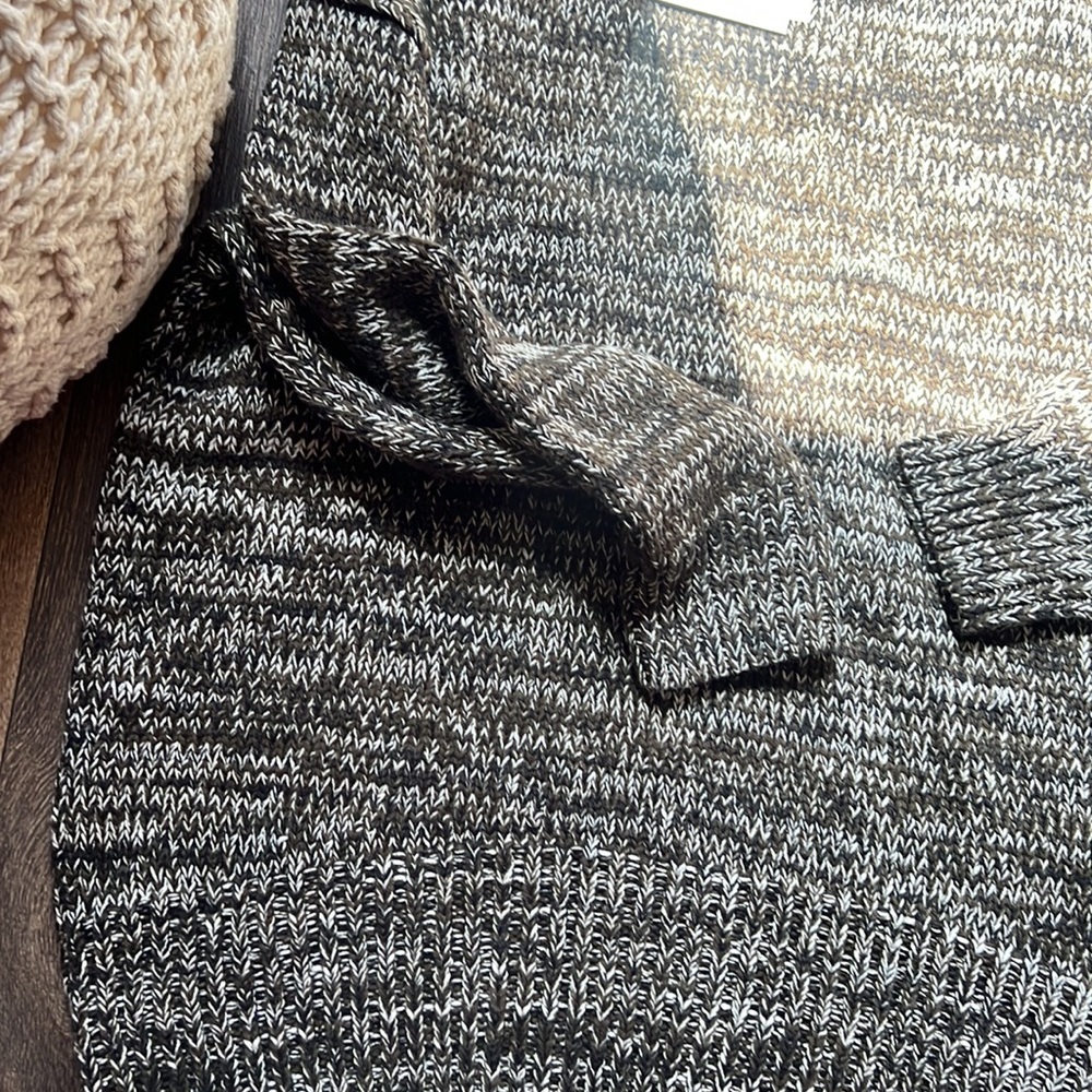 Dissh Bower Olive Marble Knit Jumper View 2